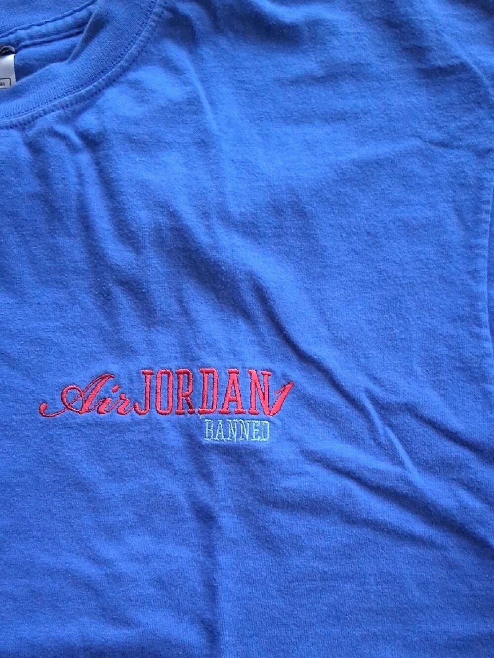 Vintage Jordan Blue Graphic '1985 Rookie of the Year' Tee